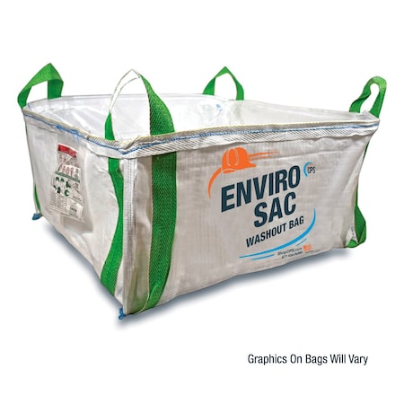 Concrete Pump Supply Open Washout Bag - Lined, L42'' x W42'' x H20'' - 0.9CY BAG_OT_LIN